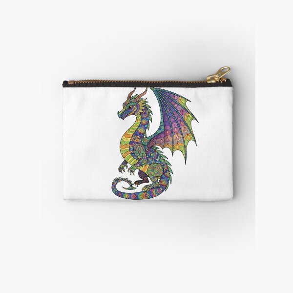 Item preview, Colorful Standing Dragon designed and sold by PaintedbyCarol.