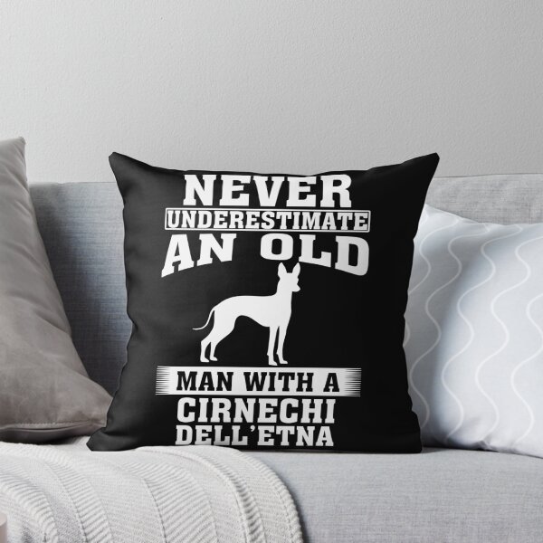 Item preview, Never Underestimate an Old Man with Cirnechi dell’Etna designed and sold by CosmoKitsch.