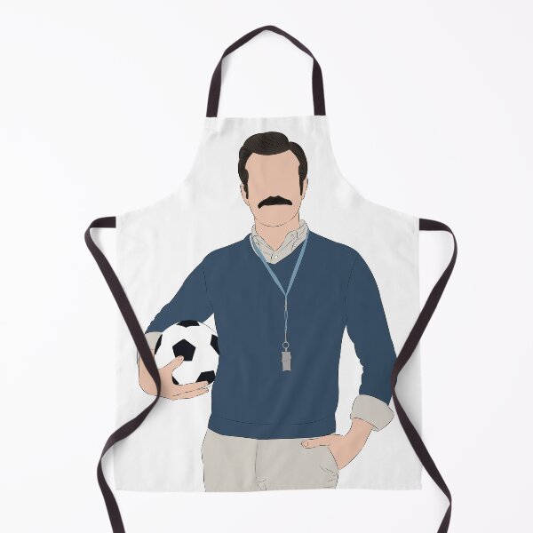 Artikelvorschau, Porträtillustration von Trainer Ted Lasso entworfen und verkauft von Still Silhouette.
