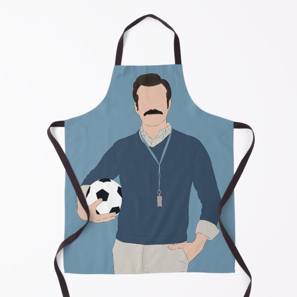 Artikelvorschau, Fan-Art-Porträtillustration von Coach Ted Lasso entworfen und verkauft von Still Silhouette.