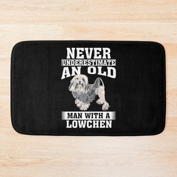 Item preview, Never Underestimate an Old Man with Lowchen designed and sold by CosmoKitsch.
