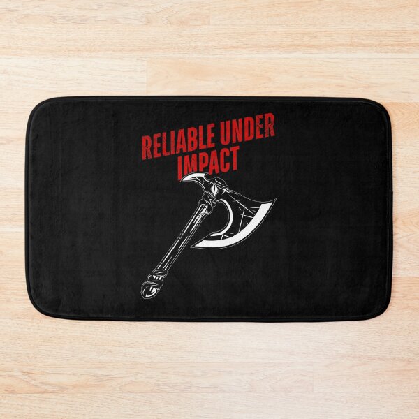 Item preview, Reliable Under Impact – Bold Axe Design for the Unbreakable Mindset designed and sold by ObsidianDaz.