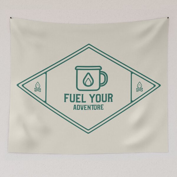 Item preview, Coffee & Camping: Fuel Your Adventure Graphic designed and sold by Bold & Brewed.