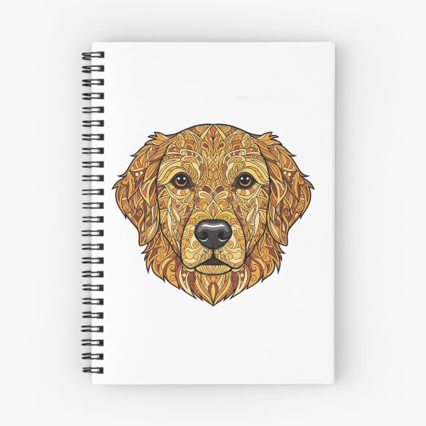 Item preview, Intricate Golden Retriever designed and sold by PaintedbyCarol.
