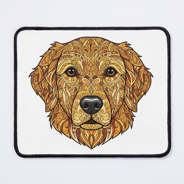 Item preview, Intricate Golden Retriever designed and sold by PaintedbyCarol.