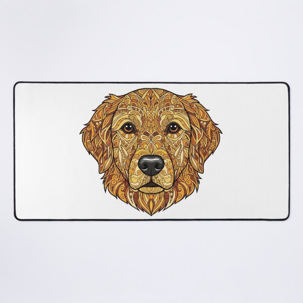 Item preview, Intricate Golden Retriever designed and sold by PaintedbyCarol.