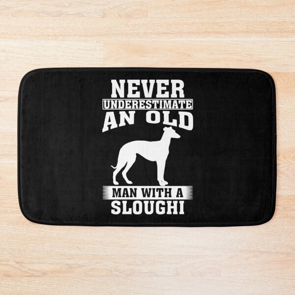 Item preview, Never Underestimate an Old Man with Sloughi designed and sold by CosmoKitsch.