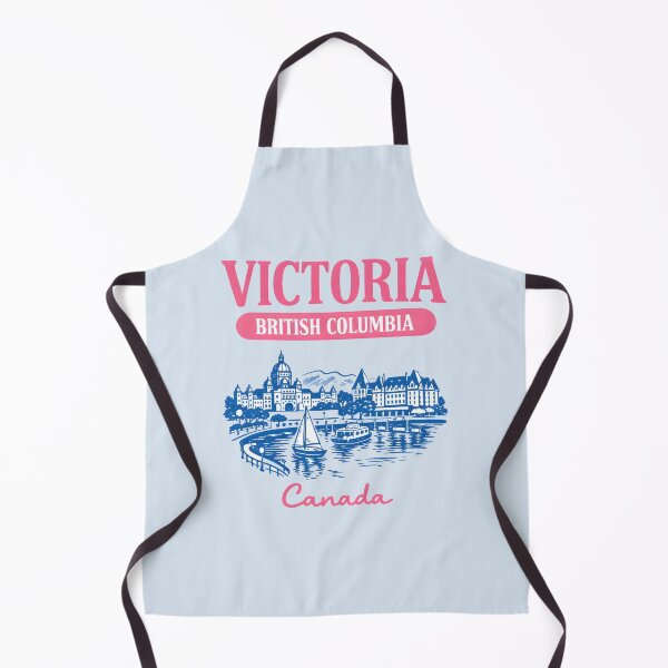 Item preview, Victoria BC British Columbia Canada Pastel Skyline Landscape  designed and sold by HowToCanadian.