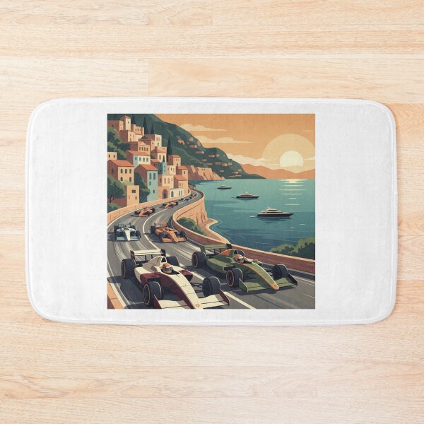 Item preview, Monaco Race Illustration designed and sold by ArtQueen777.