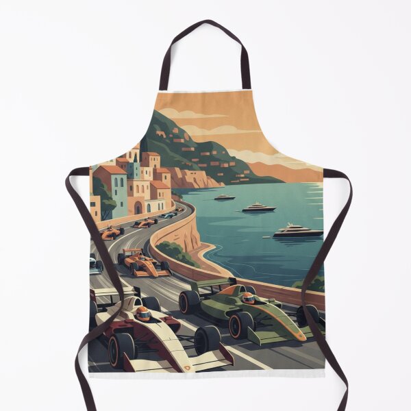 Item preview, Monaco Race Illustration designed and sold by ArtQueen777.