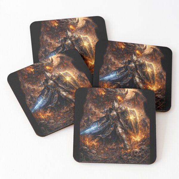 Item preview, Inferno Paladin vs Demon Lord designed and sold by Nesaith.