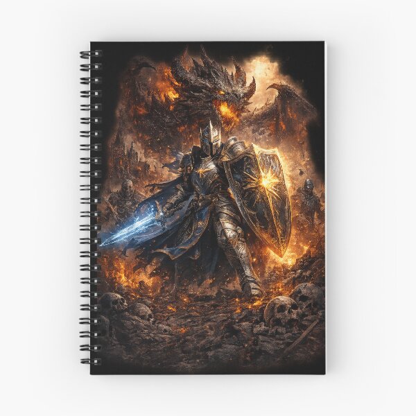 Item preview, Inferno Paladin vs Demon Lord designed and sold by Nesaith.