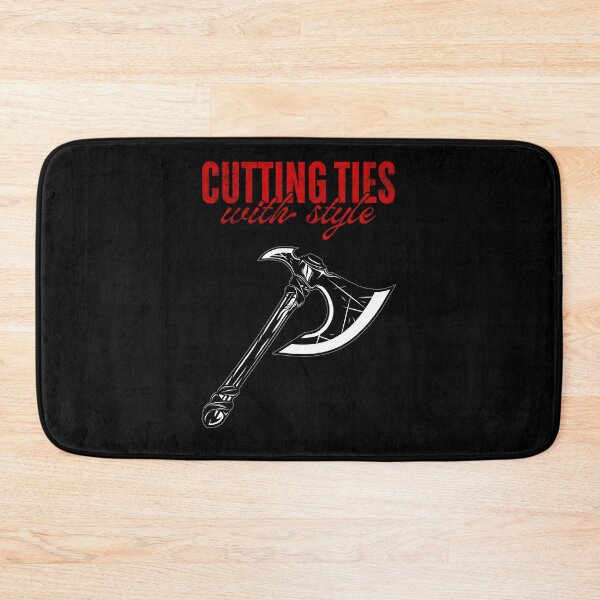 Item preview, Cutting Ties With Style – Bold Axe Graphic with Attitude designed and sold by ObsidianDaz.