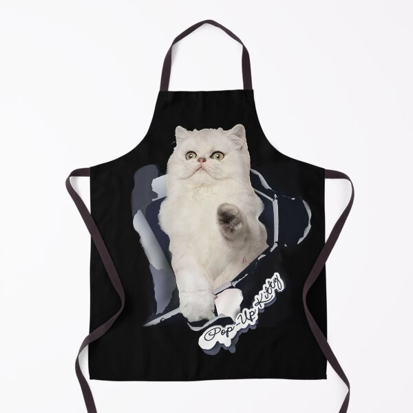 Item preview, Pop-Up Cat - Persian White Cat (by ACCI) designed and sold by VanyssaGraphics.