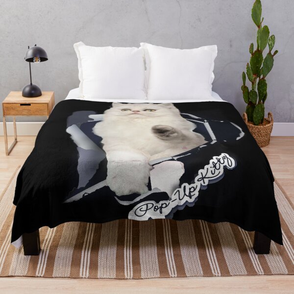 Item preview, Pop-Up Cat - Persian White Cat (by ACCI) designed and sold by VanyssaGraphics.