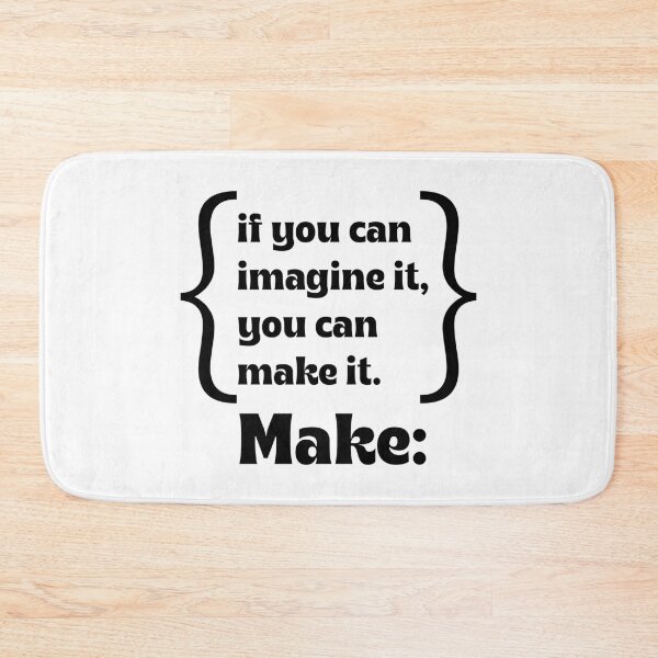 Item preview, If You Can Imagine It, You Can Make It – Creative Coder Typography designed and sold by TipTop GFX.