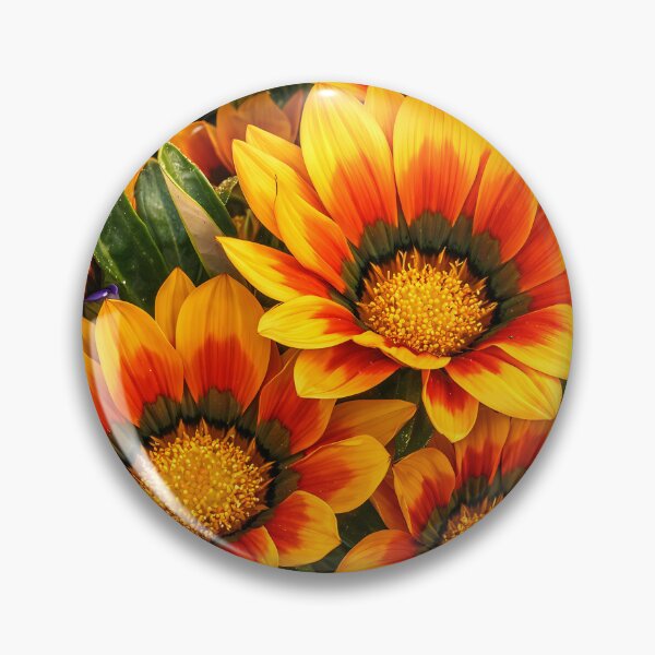 Item preview, Radiant Sunfire Gazanias designed and sold by Dreamy Armine Art.