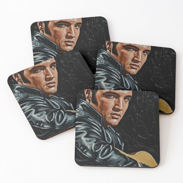 Item preview, The King’s Soul: Iconic Leather & Acoustic Guitar Art designed and sold by Art's Diner.