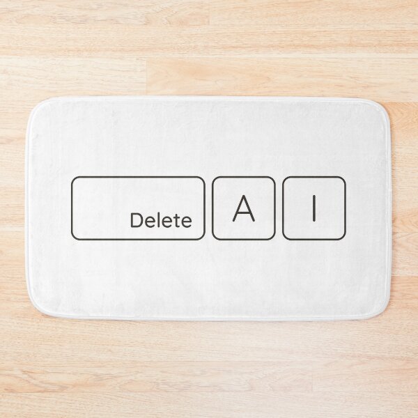 Item preview, Delete A.I. – Maybe that wasn't such a good idea after all. designed and sold by Bastiano's Nerdiverse.