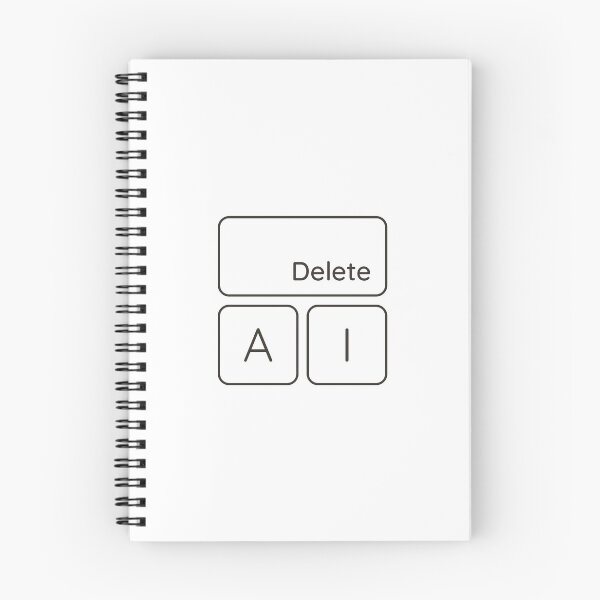 Item preview, Delete A.I. – Maybe that wasn't such a good idea after all. designed and sold by Bastiano's Nerdiverse.