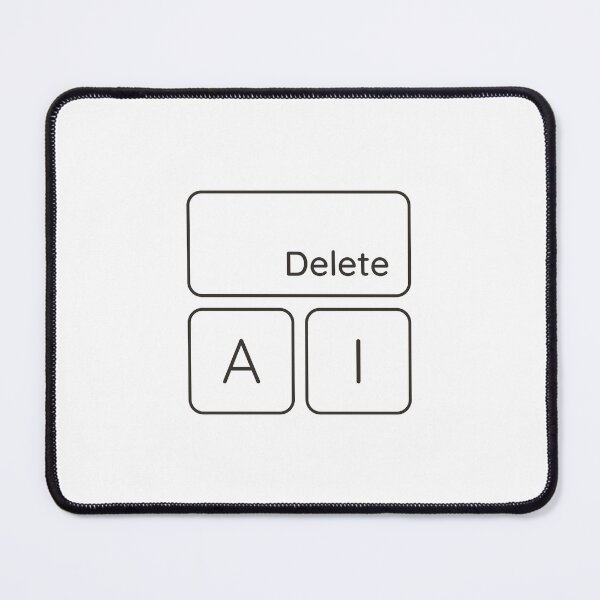 Item preview, Delete A.I. – Maybe that wasn't such a good idea after all. designed and sold by Bastiano's Nerdiverse.