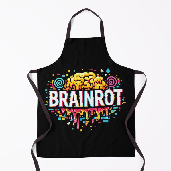 Item preview, Brainrot Neon Glitch Aesthetic – Viral Meme Art Graphic Design designed and sold by ArcadiaSilence.