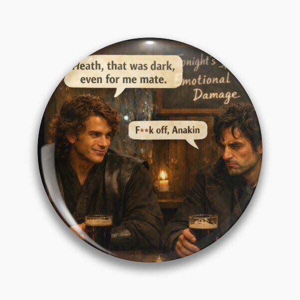 Item preview, Anakin & Heathcliff at the pub designed and sold by THEHOOTDesigns.