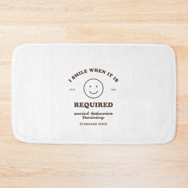 Item preview, I smile when it is required designed and sold by ninespring.