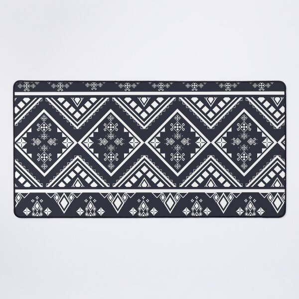 Item preview, Navy-blue and White Ethnic Geometric Pattern designed and sold by Aumpuk.
