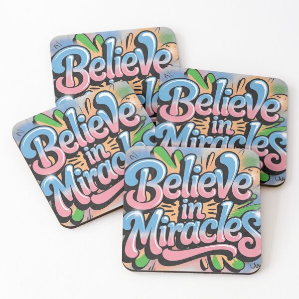 Item preview, „Believe in Miracles” - in training, on the way to the goal and in life. designed and sold by Nikoverse.