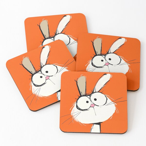 Item preview, Rabbit with bubble eyes designed and sold by 516 Studio.