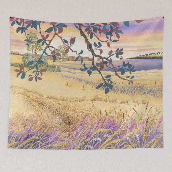 Item preview, Harvest Time (acrylic on canvas) designed and sold by Painting By Nature.