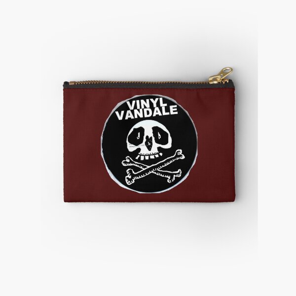 Item preview, VINYL VANDALE with skull and bones designed and sold by ZoffArt-Shop.
