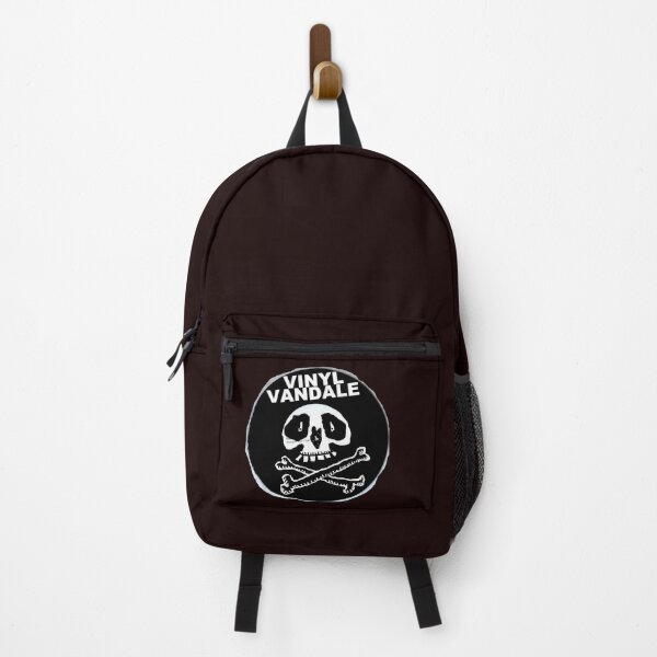 Item preview, VINYL VANDALE with skull and bones designed and sold by ZoffArt-Shop.