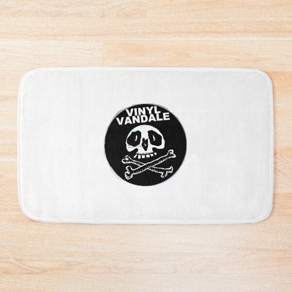 Item preview, VINYL VANDALE with skull and bones designed and sold by ZoffArt-Shop.