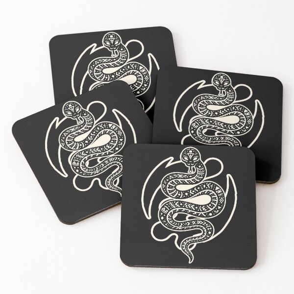 Item preview, African Tribal Snake Totem – Sacred Serpent Symbol Art designed and sold by Totemica.