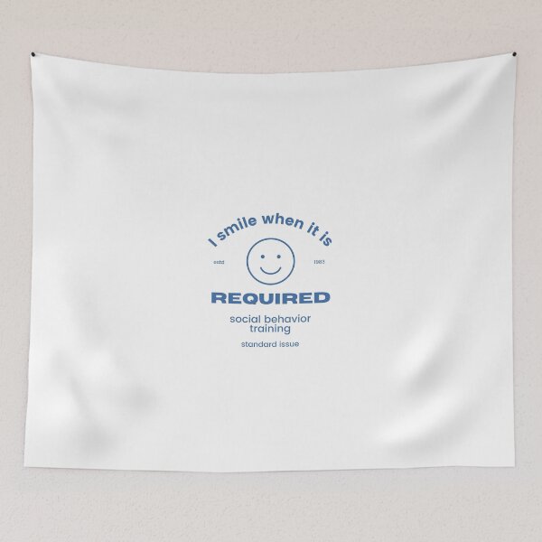 Item preview, I smile when it is required designed and sold by ninespring.
