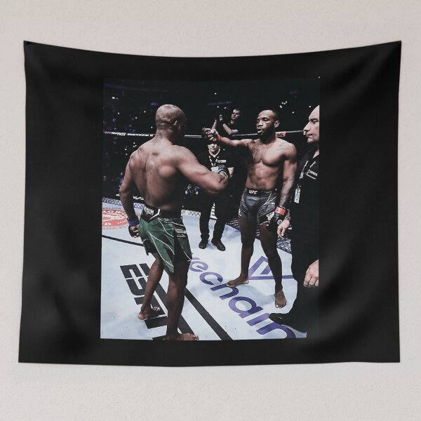 Item preview,  Leon Rocky Edwards Vs. Kamaru Usman Headshot - Ufc Welterweight Champion designed and sold by GoodboyBenson.