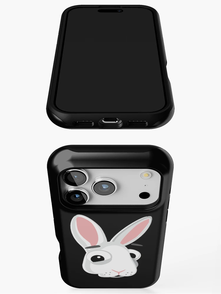 Thumbnail 3 of 4, iPhone Case, Comic Rabbit designed and sold by Carl's Clothing.