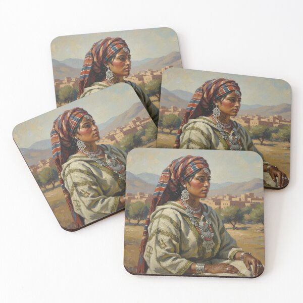 Item preview, Soul of the Atlas: Amazigh Woman Portrait designed and sold by PlantPulse.