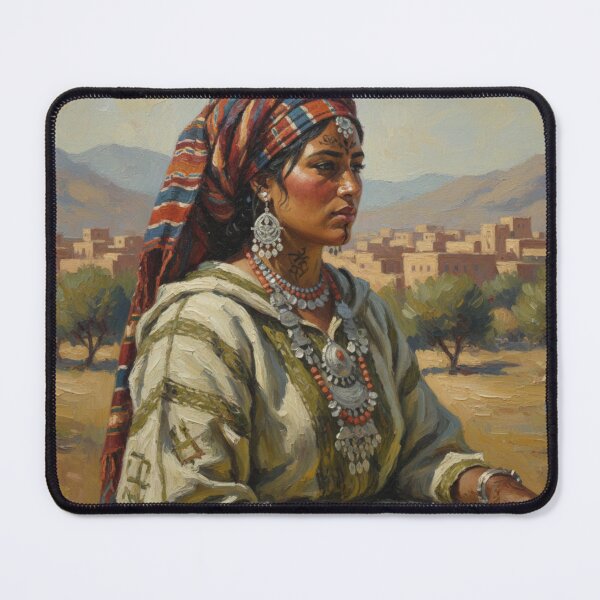 Item preview, Soul of the Atlas: Amazigh Woman Portrait designed and sold by PlantPulse.