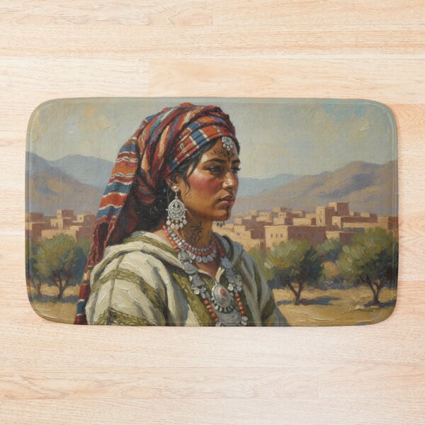 Item preview, Soul of the Atlas: Amazigh Woman Portrait designed and sold by PlantPulse.