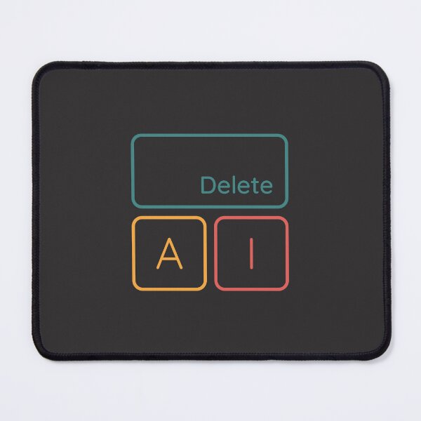 Item preview, Kopie von Delete A.I. – Maybe that wasn't such a good idea after all. designed and sold by Bastiano's Nerdiverse.
