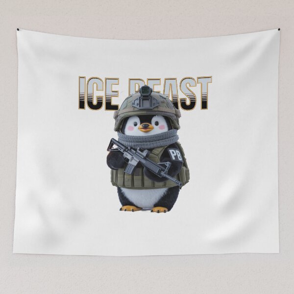 Item preview, ICE Beast, Tactical penguin playing magfed paintball designed and sold by PaintballCrew.