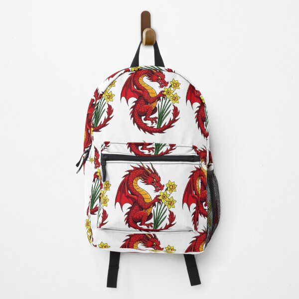 Item preview, Red Dragon And Daffodils Design designed and sold by taiche.