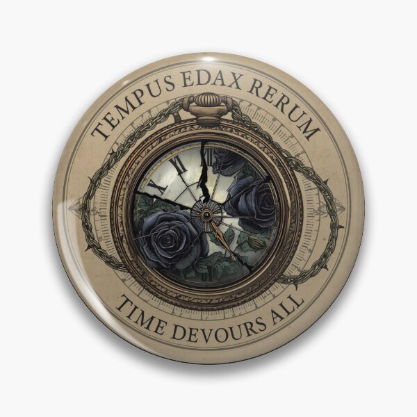 Item preview, Tempus Edax Rerum Time Devours All | Dark Academia Gothic designed and sold by VENOHA.