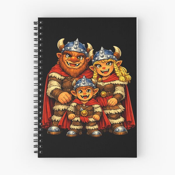 Item preview, Viking family with son designed and sold by Auralda-T-Shirt.