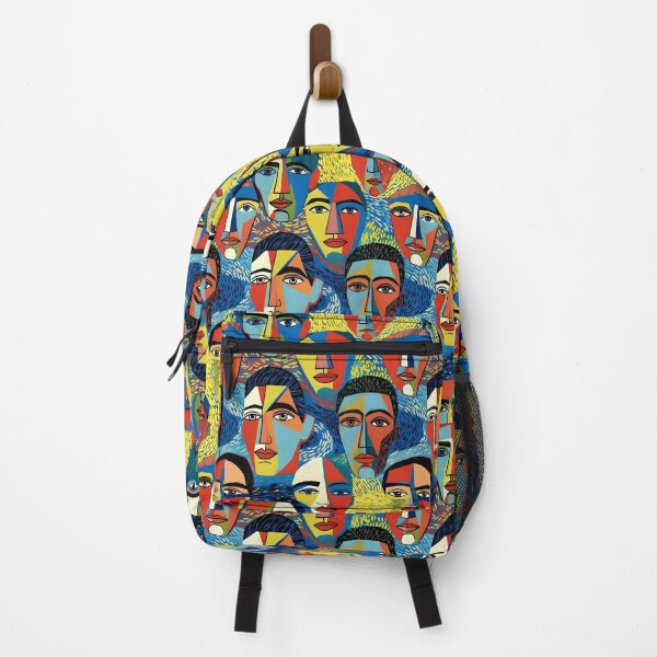 Item preview, Vibrant Cubist Portraits Collection designed and sold by HommyOfficial.