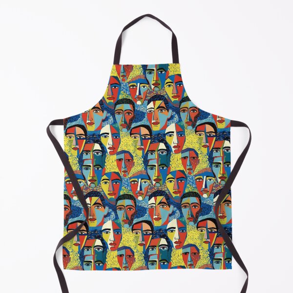 Item preview, Vibrant Cubist Portraits Collection designed and sold by HommyOfficial.