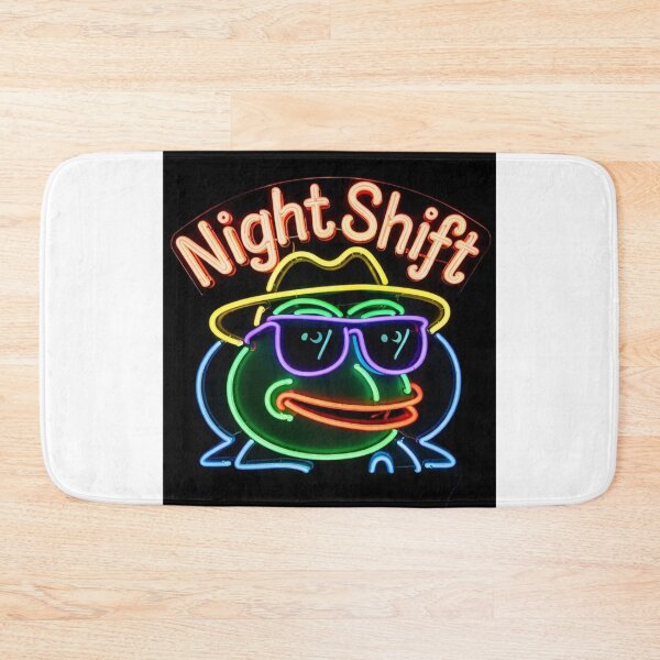 Item preview, Frog Night Party Time designed and sold by ArtBlueCloud.